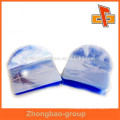 pvc ordinary transparent heat shrink sleeve with arc-shaped for cosmetic packaging